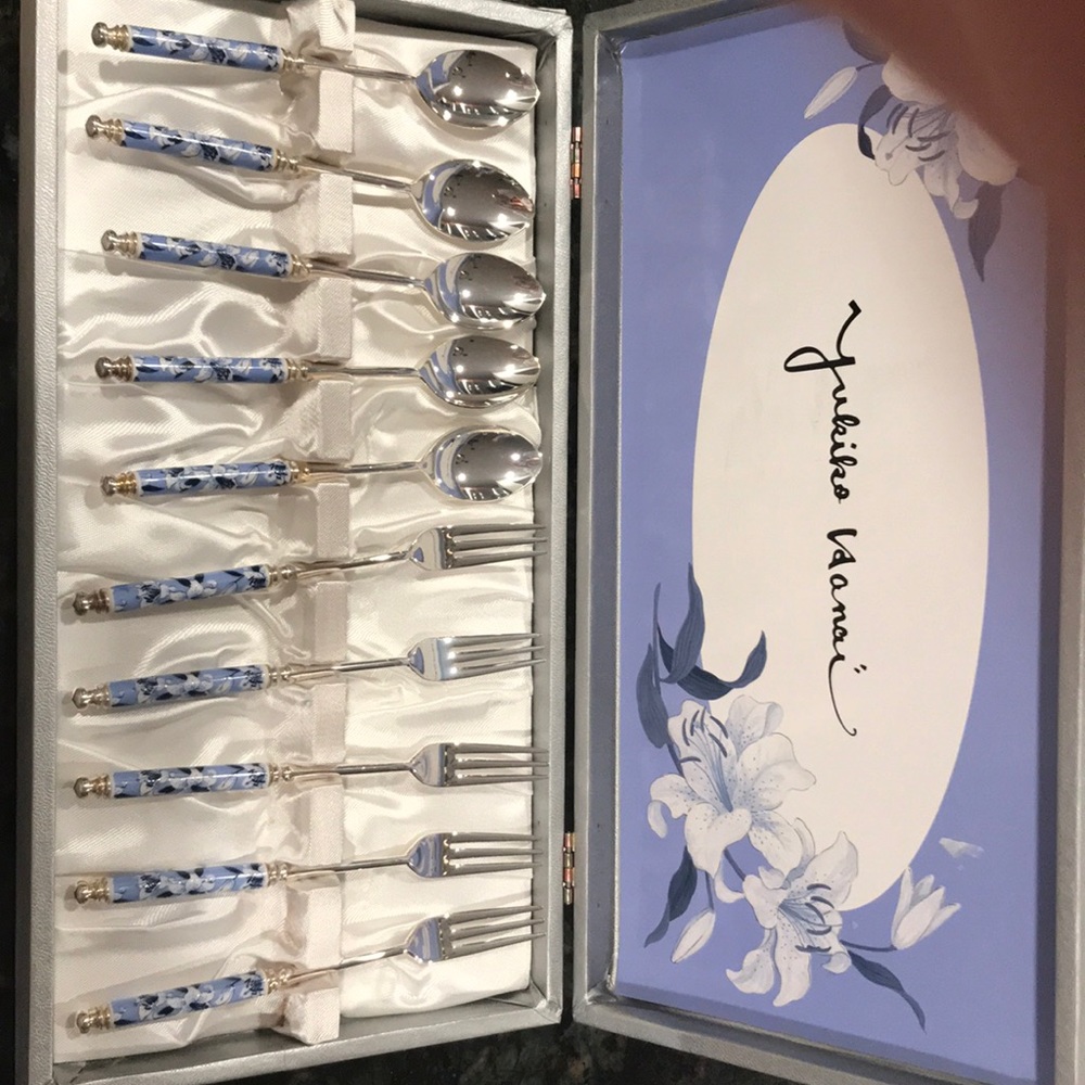 Yukiko Hanai spoon and fork set